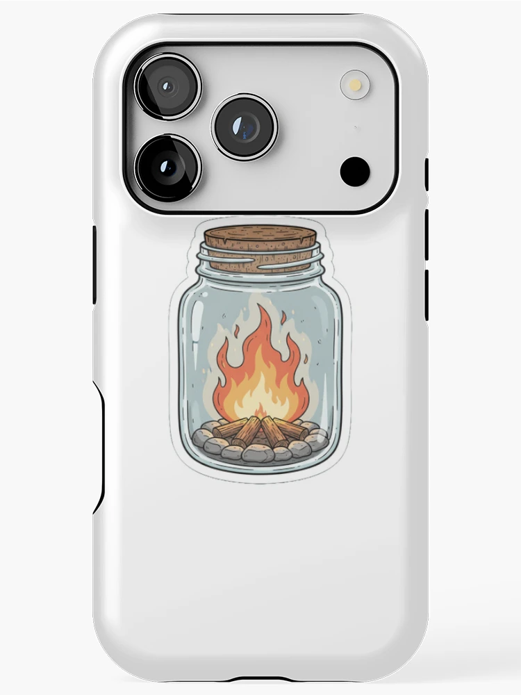 Thumbnail 1 of 4, iPhone Case, "Fire within" designed and sold by NorthSelas.