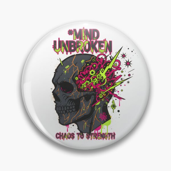 Item preview, Mind Unbroken: Chaos to Strength designed and sold by SketchNStyle.