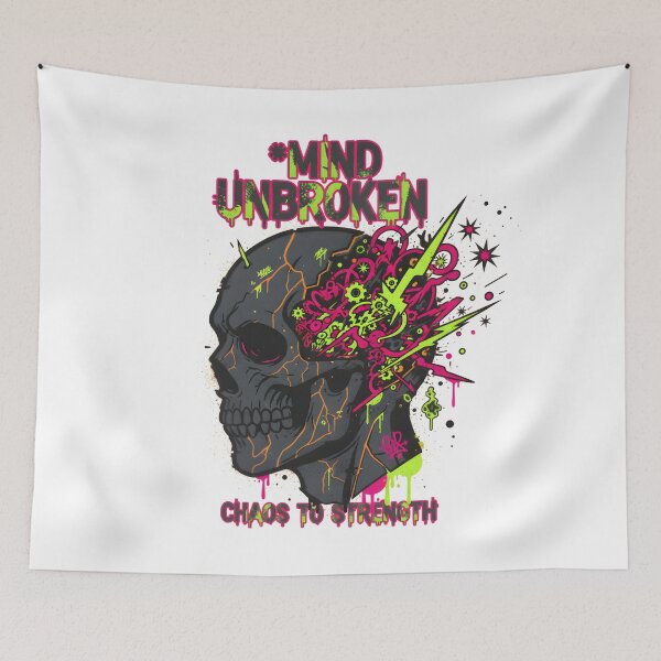 Item preview, Mind Unbroken: Chaos to Strength designed and sold by SketchNStyle.