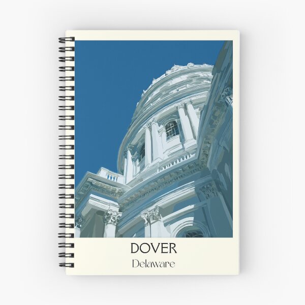 Item preview, Dover Delaware State Capitol | Neoclassical Dome Art Print designed and sold by TuncGK.
