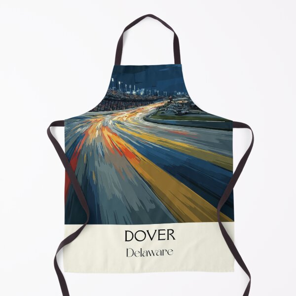 Item preview, Dover Delaware Speedway | Abstract Racing Lights Art Print designed and sold by TuncGK.