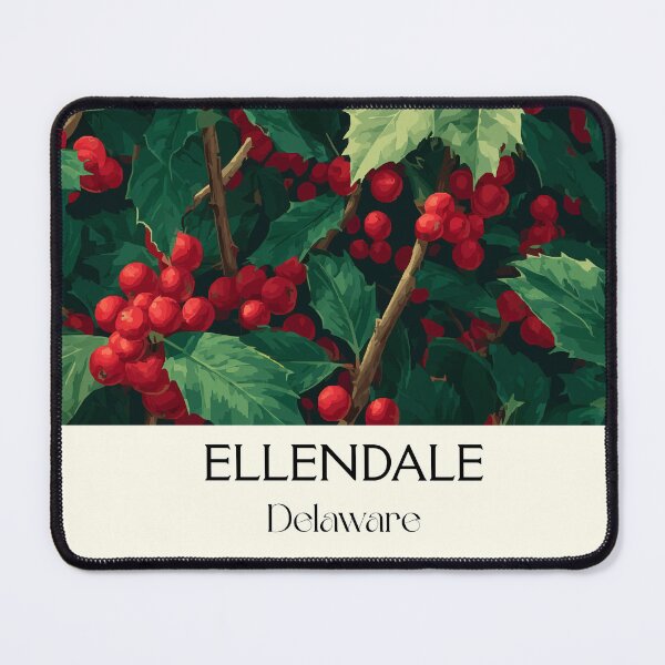 Item preview, Ellendale Delaware Holly Berries | Botanical Art Print designed and sold by TuncGK.