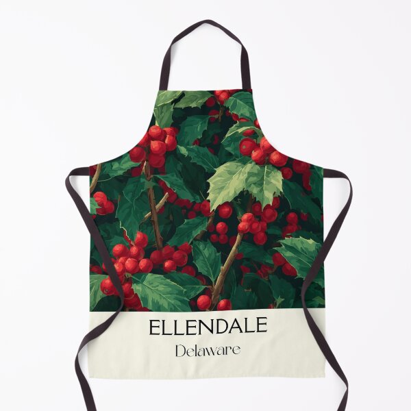 Item preview, Ellendale Delaware Holly Berries | Botanical Art Print designed and sold by TuncGK.