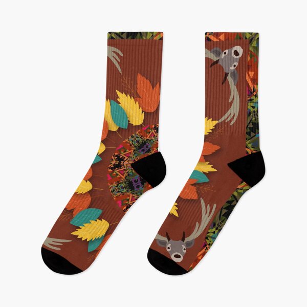 Item preview, Combination of leaves and deers1 designed and sold by Design4uStudio.