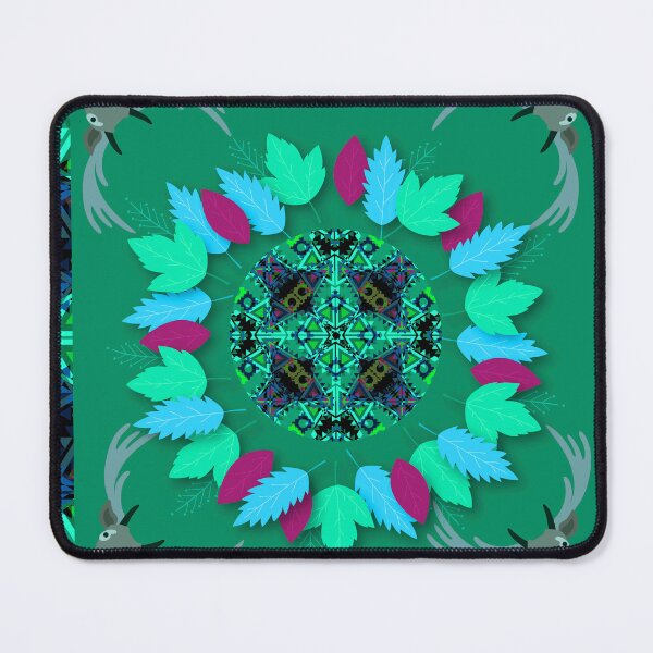 Item preview, Combination of leaves and deers5 designed and sold by Design4uStudio.