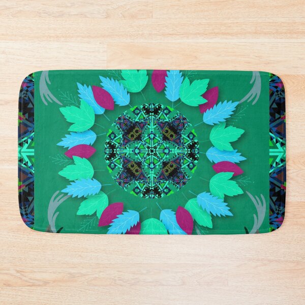Item preview, Combination of leaves and deers5 designed and sold by Design4uStudio.