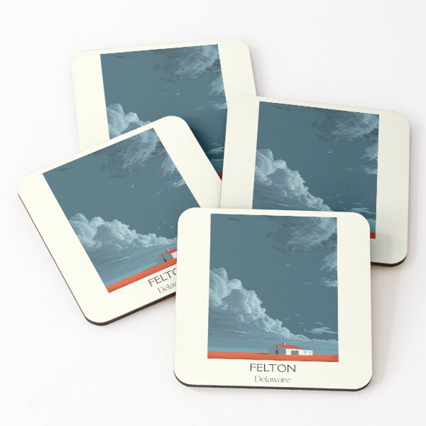 Item preview, Felton Delaware Rural Sky | Minimalist Landscape Art Print designed and sold by TuncGK.