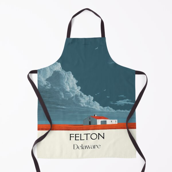 Item preview, Felton Delaware Rural Sky | Minimalist Landscape Art Print designed and sold by TuncGK.