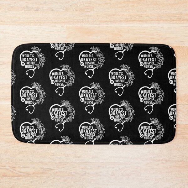 Item preview, World's Okayest Hospice Nurse designed and sold by belladesign7.