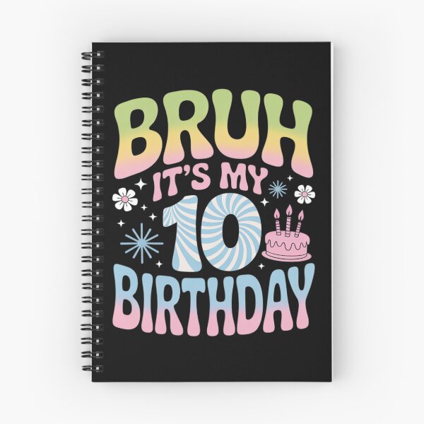 Item preview, Bruh It's My 10th Birthday 10 Double Digits 10 Year Old Girl  designed and sold by NeomiStoreSS.