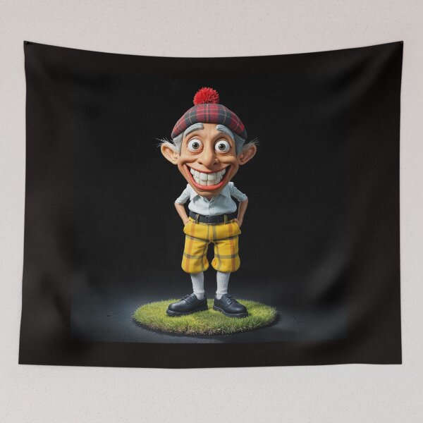 Item preview, The Cheerful Golfer With The Bobble  designed and sold by Henrybubbles400.