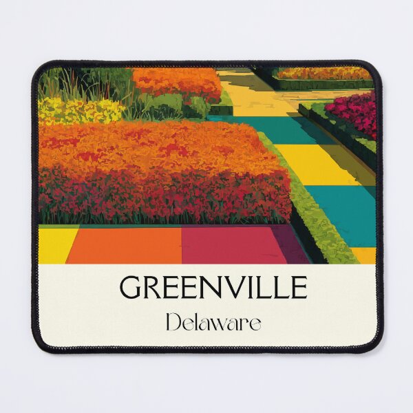 Item preview, Greenville Delaware Formal Gardens | Estate Landscape Art designed and sold by TuncGK.