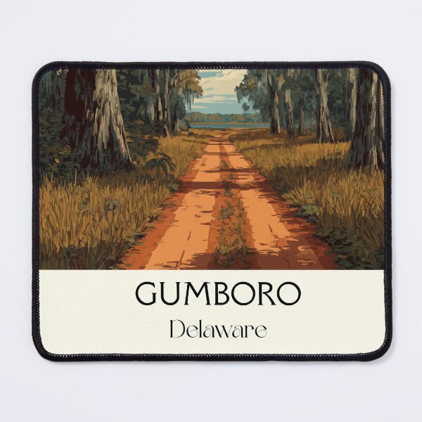 Item preview, Gumboro Delaware Dirt Road | Cypress Swamp Art Print designed and sold by TuncGK.