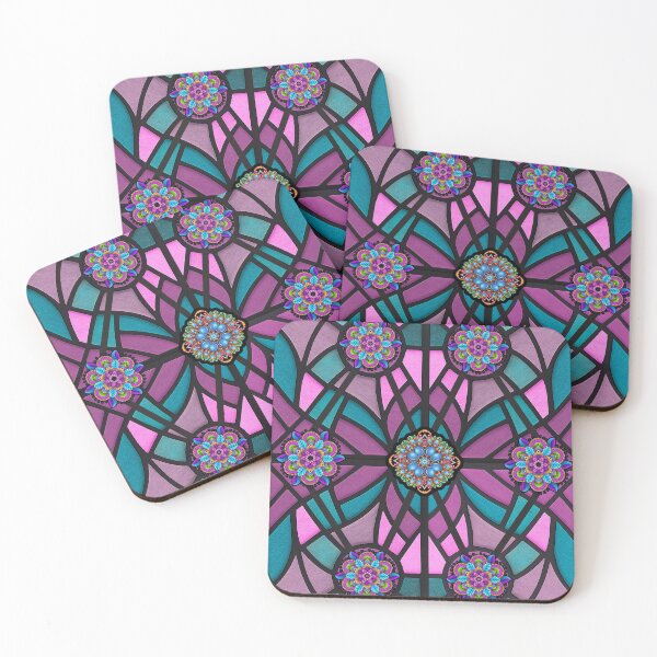 Item preview, Geometric Stained Glass designed and sold by DigitalShoppeIL.