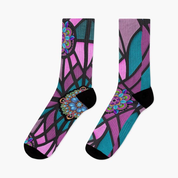 Item preview, Geometric Stained Glass designed and sold by DigitalShoppeIL.