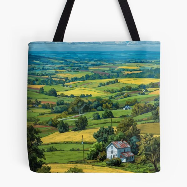 Item preview, Hockessin Delaware Rolling Hills | Piedmont Landscape Art designed and sold by TuncGK.