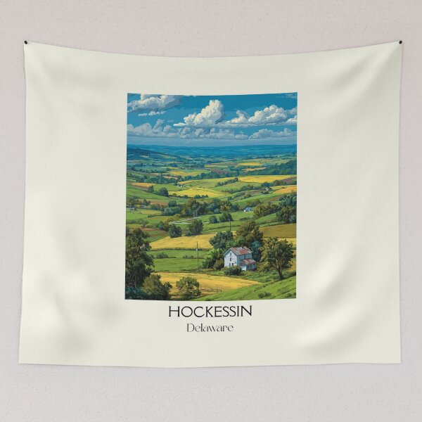 Item preview, Hockessin Delaware Rolling Hills | Piedmont Landscape Art designed and sold by TuncGK.