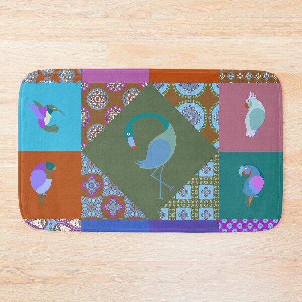 Item preview, Bird patchwork18 designed and sold by Design4uStudio.
