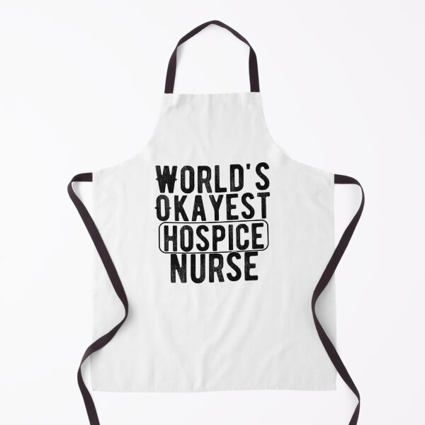 Item preview, World's Okayest Hospice Nurse designed and sold by belladesign7.