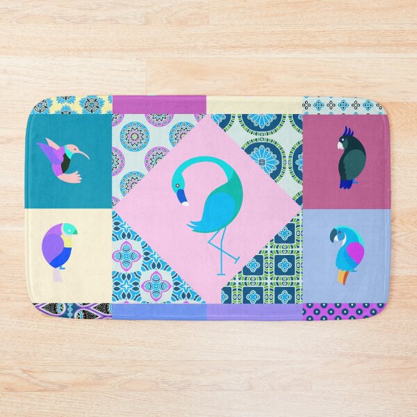 Item preview, Bird patchwork14 designed and sold by Design4uStudio.