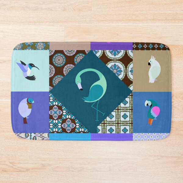 Item preview, Bird patchwork16 designed and sold by Design4uStudio.