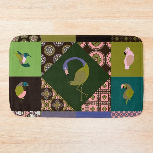 Item preview, Bird patchwork17 designed and sold by Design4uStudio.