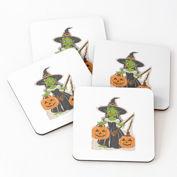 Item preview,  Halloween witch scrape art designed and sold by ShopTwentyFour.
