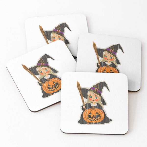 Item preview, Halloween witch scrape art designed and sold by ShopTwentyFour.