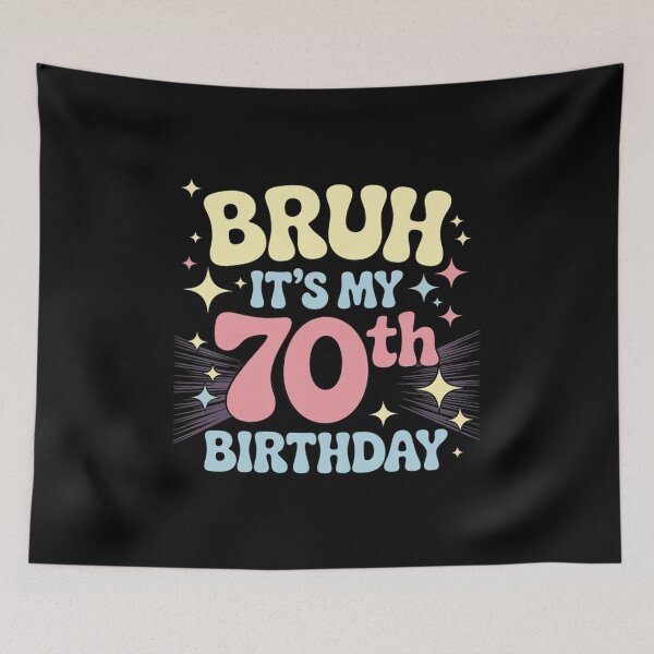 Item preview, Bruh It's My 10th Birthday 10 Year Old 10yr Cute Groovy  5  designed and sold by NeomiStoreSS.