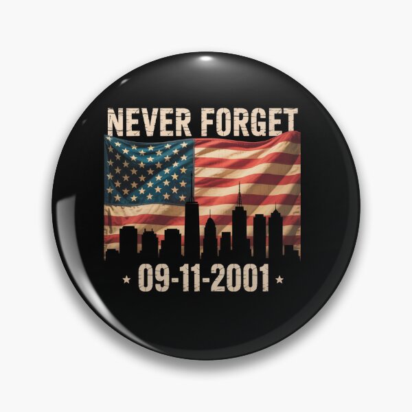 Item preview, Never Forget September 11 2001 Memorial Day American Flag designed and sold by Patricsselin.