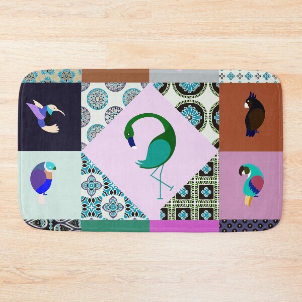 Item preview, Bird patchwork4 designed and sold by Design4uStudio.