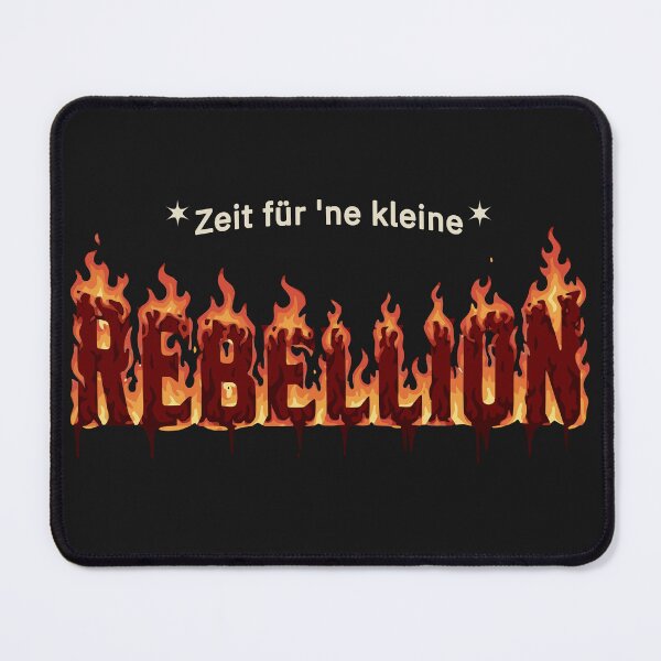 Item preview, Time for a little rebellion – political statement design with flames designed and sold by VariousGoodies.
