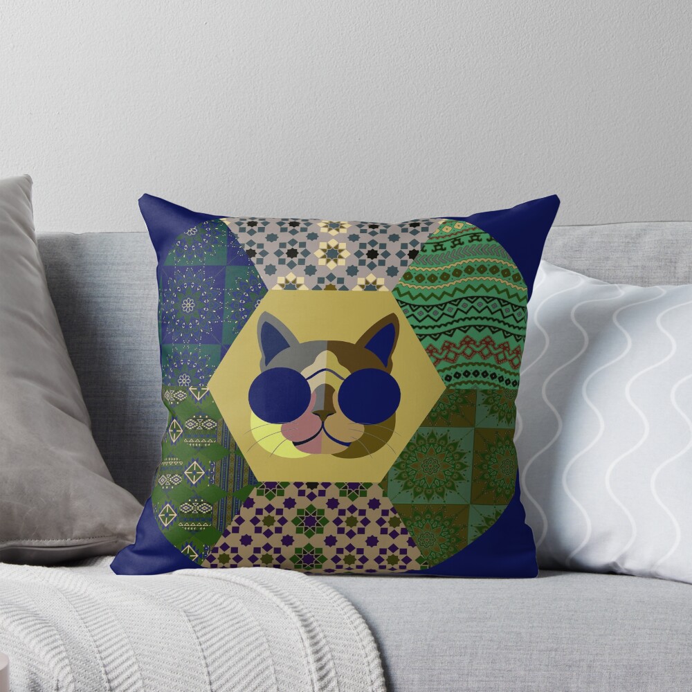 Item preview, Throw Pillow designed and sold by Design4uStudio.