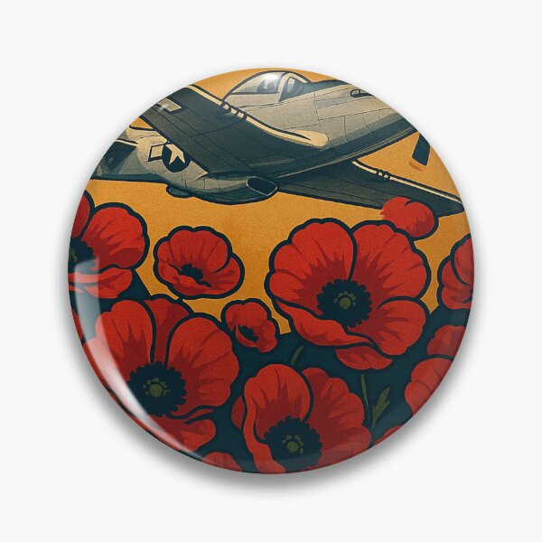 Item preview, Lest We Forget P51 Mustang Poster designed and sold by Airpower Art.