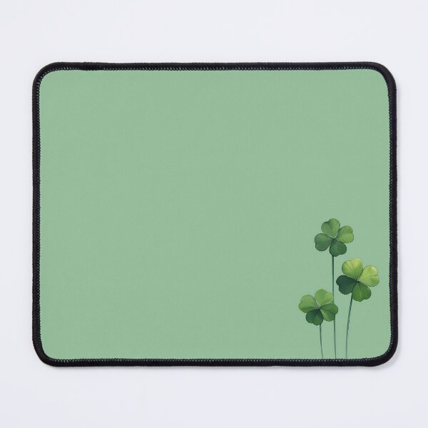 Item preview, Lucky Serenity "Three Four-Leaf Clovers" designed and sold by meowjourney.