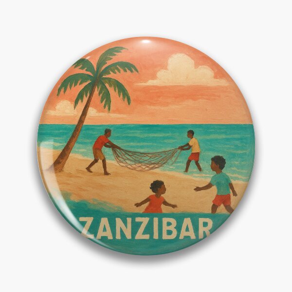 Item preview, Zanzibar Beach Kids Fishing designed and sold by M4nulas.