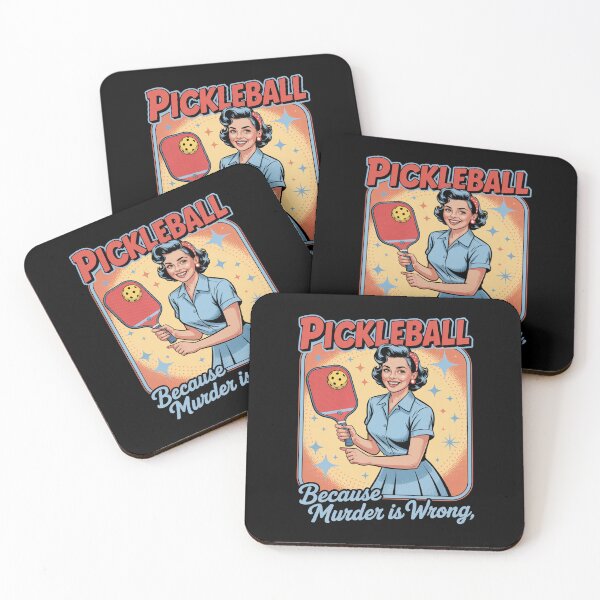 Item preview, Pickleball Because Murder Is Wrong  designed and sold by Patricsselin.