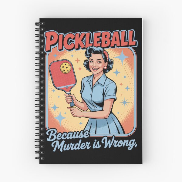 Item preview, Pickleball Because Murder Is Wrong  designed and sold by Patricsselin.