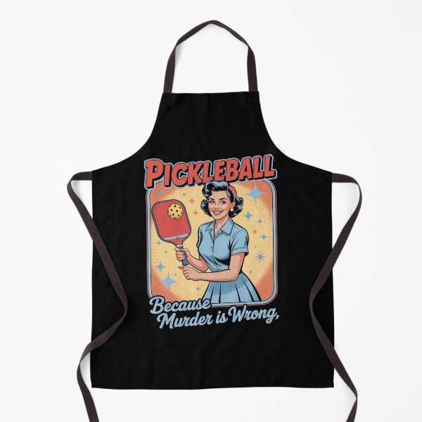 Item preview, Pickleball Because Murder Is Wrong designed and sold by Patricsselin.