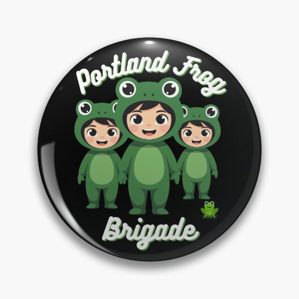 Item preview, Portland Frog Brigade designed and sold by Pishpunta.