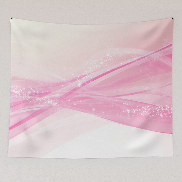Item preview, Sparkling soft pink waves designed and sold by anytka.