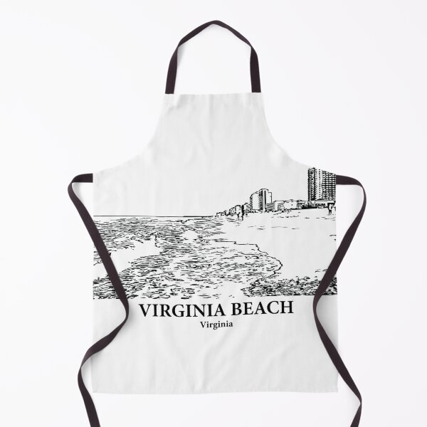 Artikelvorschau, Virginia Beach - Virginia entworfen und verkauft von Lakeric Cityscapes.