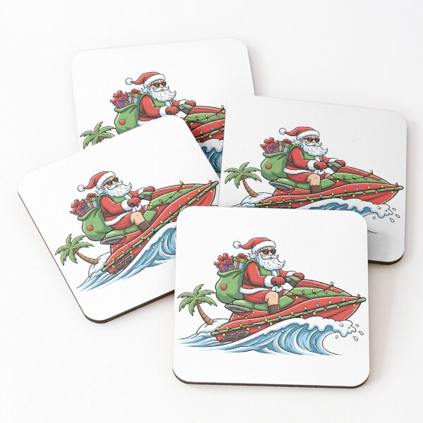 Item preview, Santa's Tropical Jet Ski Delivery designed and sold by NewYorkColours.