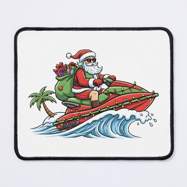 Item preview, Santa's Tropical Jet Ski Delivery designed and sold by NewYorkColours.