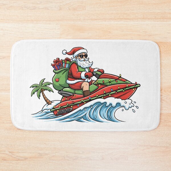 Item preview, Santa's Tropical Jet Ski Delivery designed and sold by NewYorkColours.