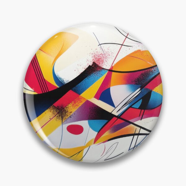 Item preview, Bold, colorful abstract art designed and sold by anytka.