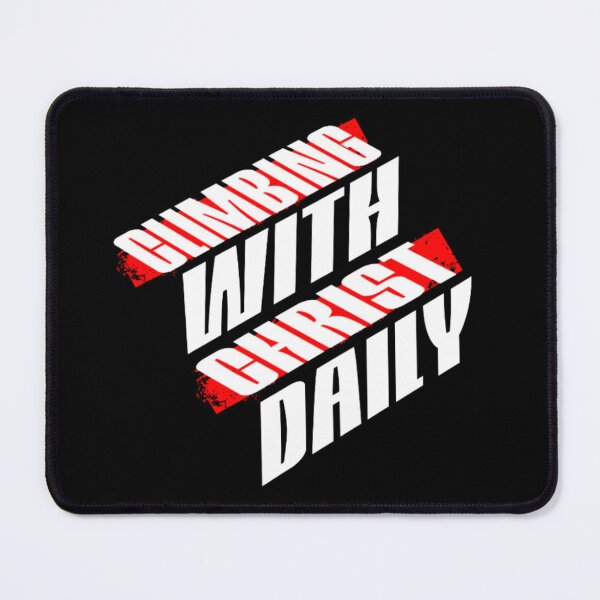 Item preview, Climbing With Christ Daily – Christian Motivation Design designed and sold by OrtegaGrace.