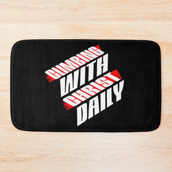 Item preview, Climbing With Christ Daily – Christian Motivation Design designed and sold by OrtegaGrace.
