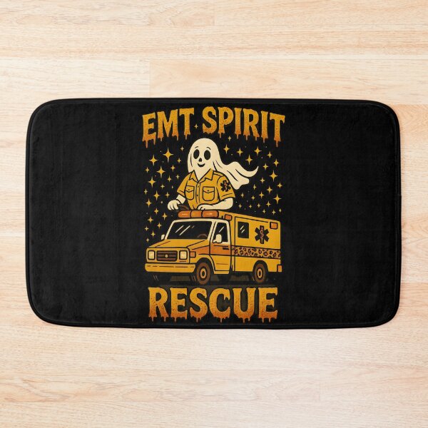 Item preview, EMT Spirit Rescue Ghost Paramedic Shirt | Funny First Responder Halloween Tee designed and sold by ClinicalHubs.