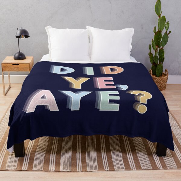 Item preview, Did Ye, Aye? – Funny Scottish Saying Design in Colourful, Playful Style designed and sold by tenementstudios.